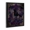 Stupell Industries Raven with Gothic Florals Floating Frame, design by Lori Mosley